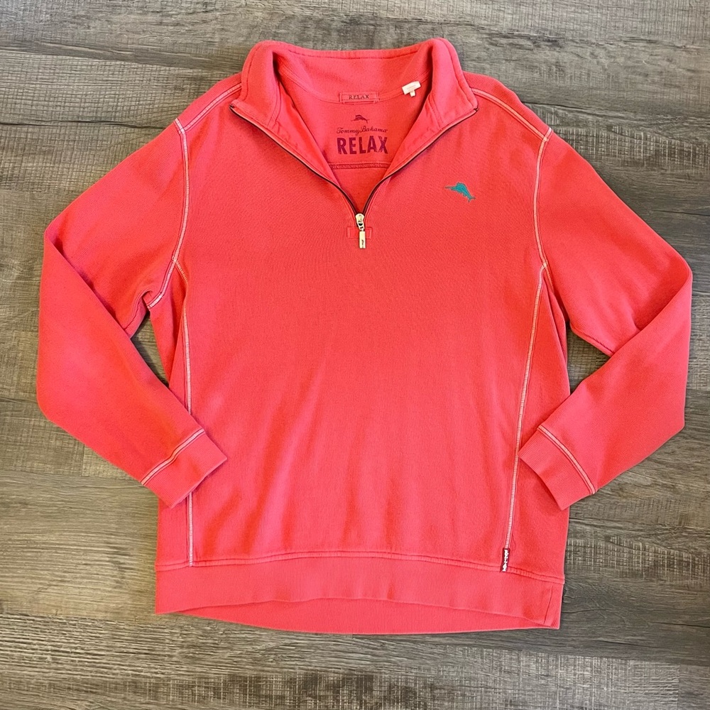 Coral Tommy Bahama Men Pullover